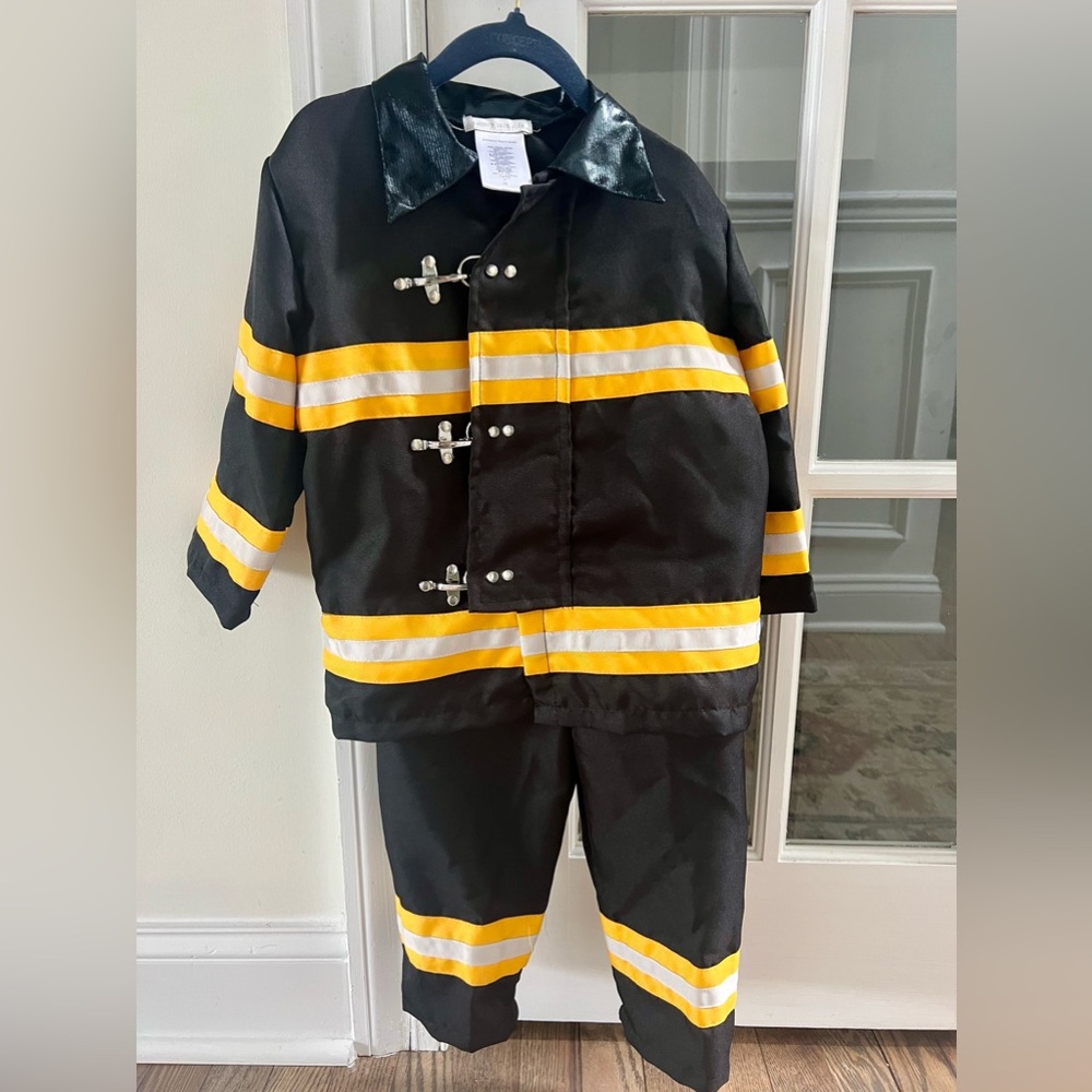 Pottery Barn Kids fireman costume